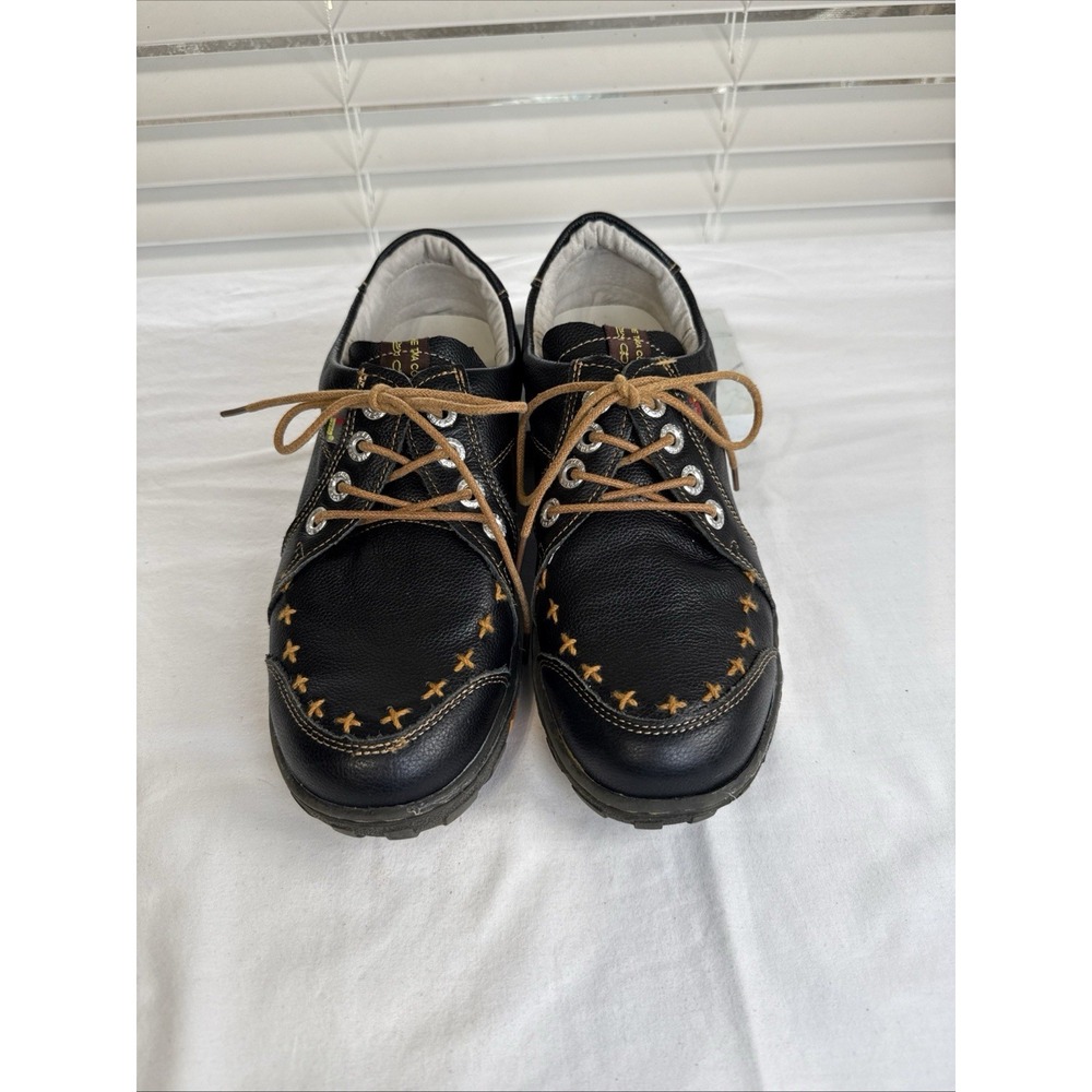TMA Times Eyes Shoes Womens Size US 8 EU 39 Brown/Tan Walking Stitched.